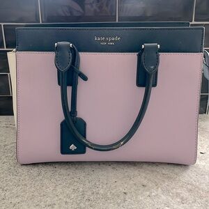 Kate Spade ♠️ Medium Handbag Lilac and Cream